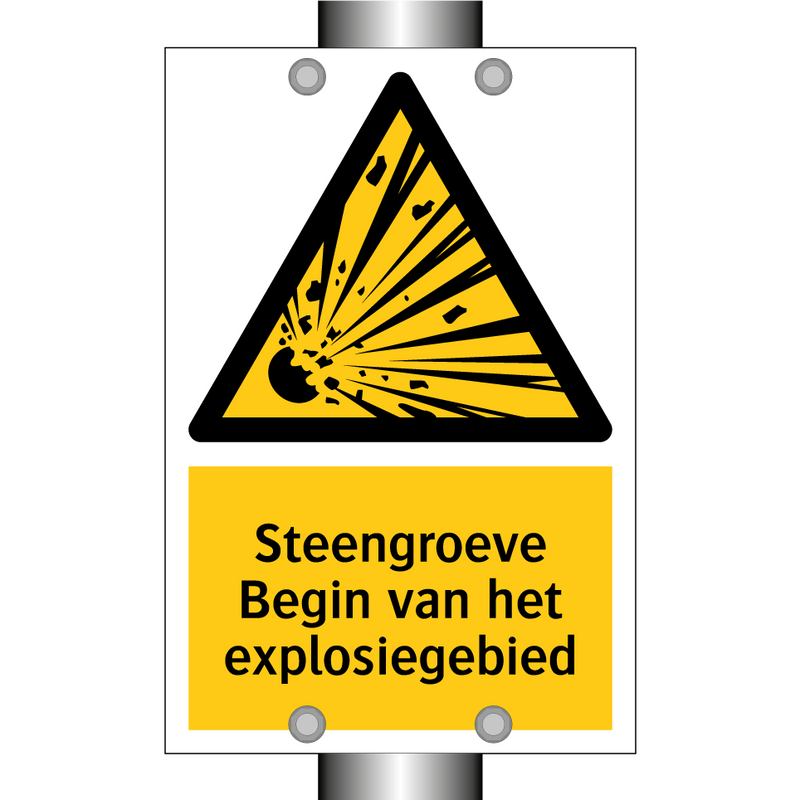 Steengroeve Begin van het explosiegebied & Steengroeve Begin van het explosiegebied