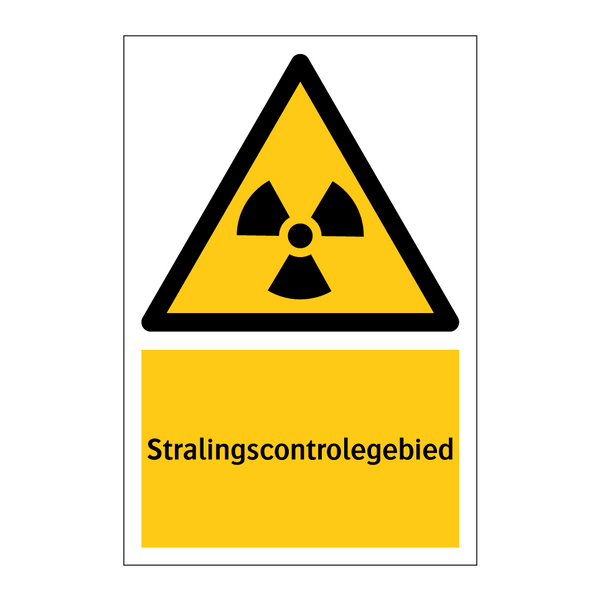 Stralingscontrolegebied & Stralingscontrolegebied & Stralingscontrolegebied