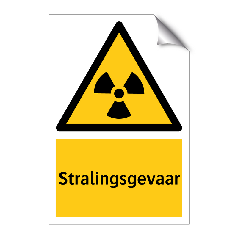 Stralingsgevaar & Stralingsgevaar & Stralingsgevaar & Stralingsgevaar