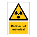 Radioactief materiaal & Radioactief materiaal & Radioactief materiaal & Radioactief materiaal