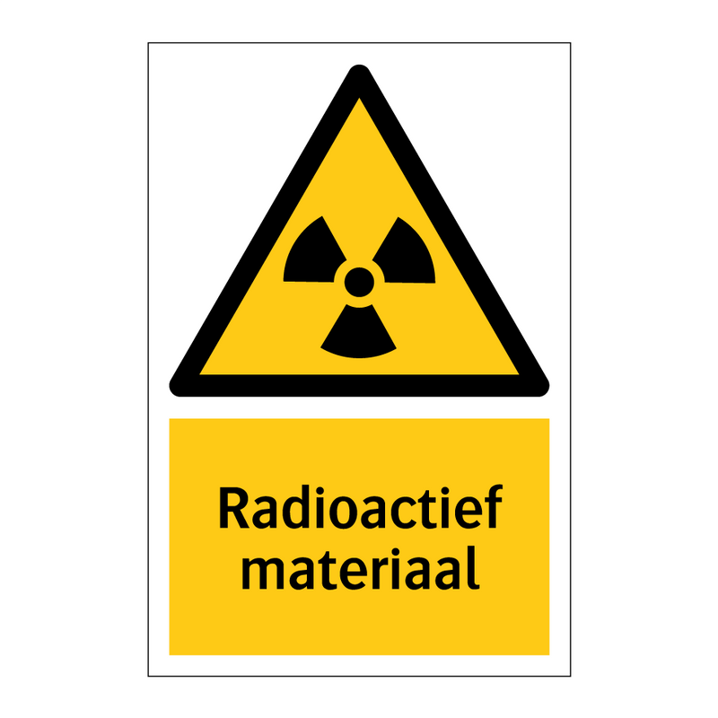 Radioactief materiaal & Radioactief materiaal & Radioactief materiaal & Radioactief materiaal