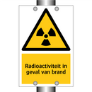 Radioactiviteit in geval van brand & Radioactiviteit in geval van brand