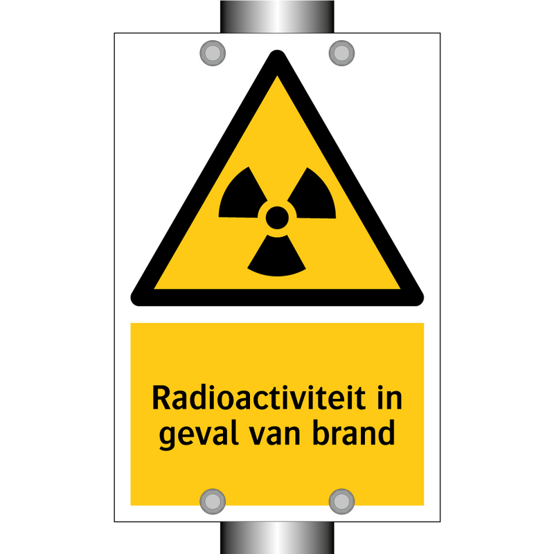 Radioactiviteit in geval van brand & Radioactiviteit in geval van brand