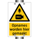 Opnames worden hier gemaakt & Opnames worden hier gemaakt & Opnames worden hier gemaakt