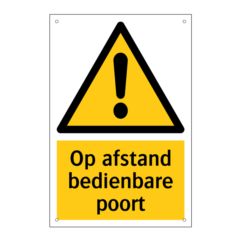 Op afstand bedienbare poort & Op afstand bedienbare poort & Op afstand bedienbare poort