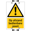 Op afstand bedienbare poort & Op afstand bedienbare poort & Op afstand bedienbare poort