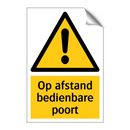 Op afstand bedienbare poort & Op afstand bedienbare poort & Op afstand bedienbare poort