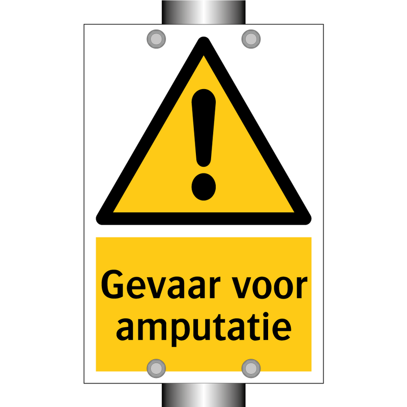 Gevaar voor amputatie & Gevaar voor amputatie & Gevaar voor amputatie & Gevaar voor amputatie