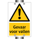 Gevaar voor vallen & Gevaar voor vallen & Gevaar voor vallen & Gevaar voor vallen
