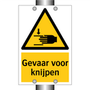 Gevaar voor knijpen & Gevaar voor knijpen & Gevaar voor knijpen & Gevaar voor knijpen