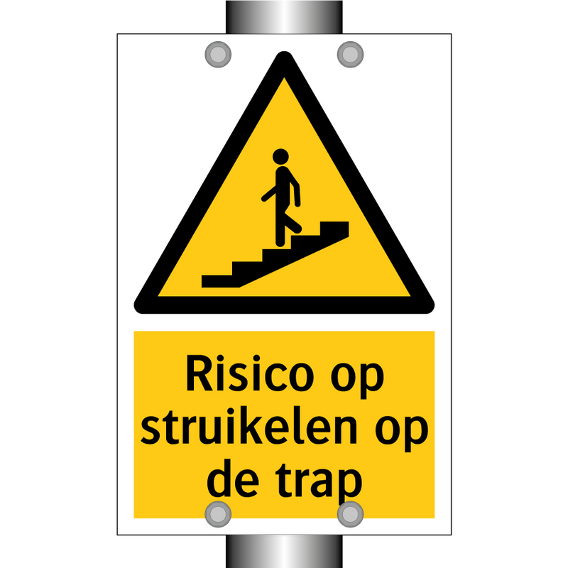 Risico op struikelen op de trap & Risico op struikelen op de trap & Risico op struikelen op de trap