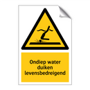 Ondiep water duiken levensbedreigend & Ondiep water duiken levensbedreigend