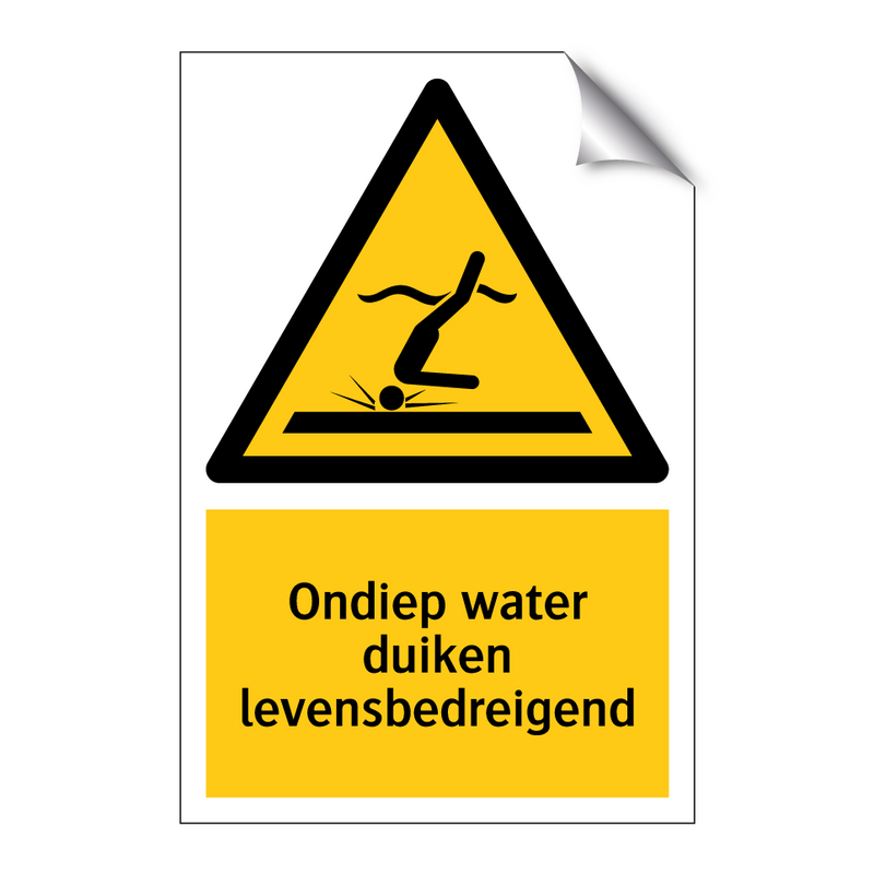 Ondiep water duiken levensbedreigend & Ondiep water duiken levensbedreigend