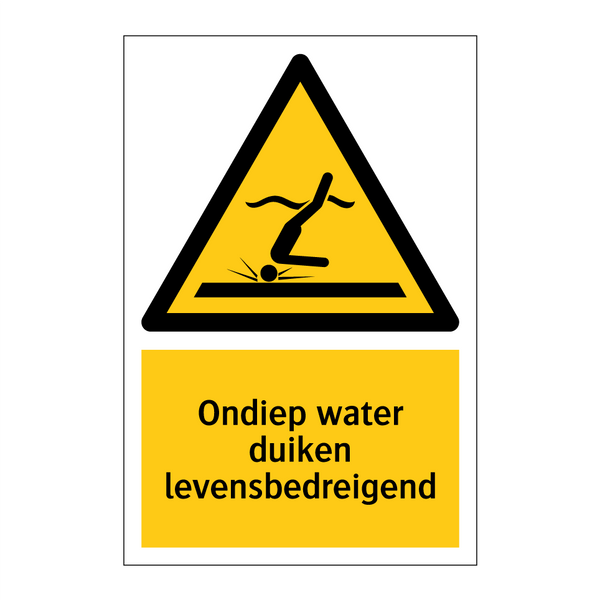 Ondiep water duiken levensbedreigend & Ondiep water duiken levensbedreigend