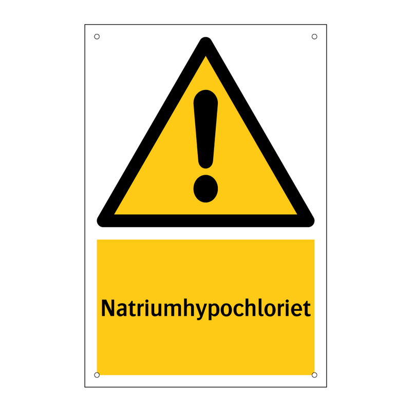 Natriumhypochloriet & Natriumhypochloriet & Natriumhypochloriet & Natriumhypochloriet