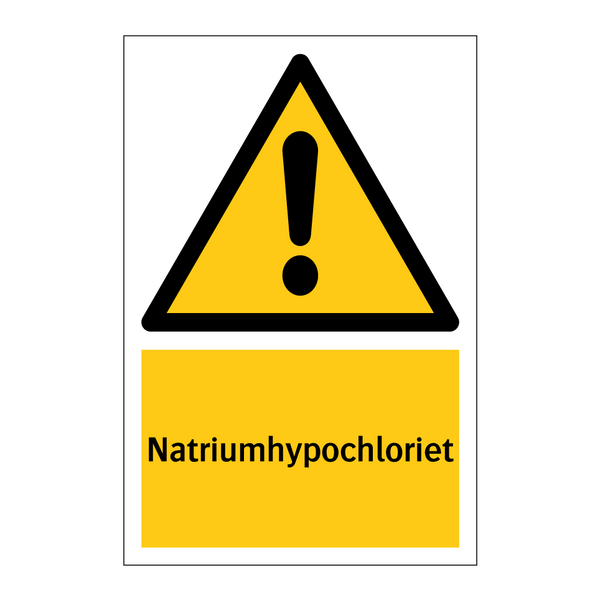 Natriumhypochloriet & Natriumhypochloriet & Natriumhypochloriet & Natriumhypochloriet