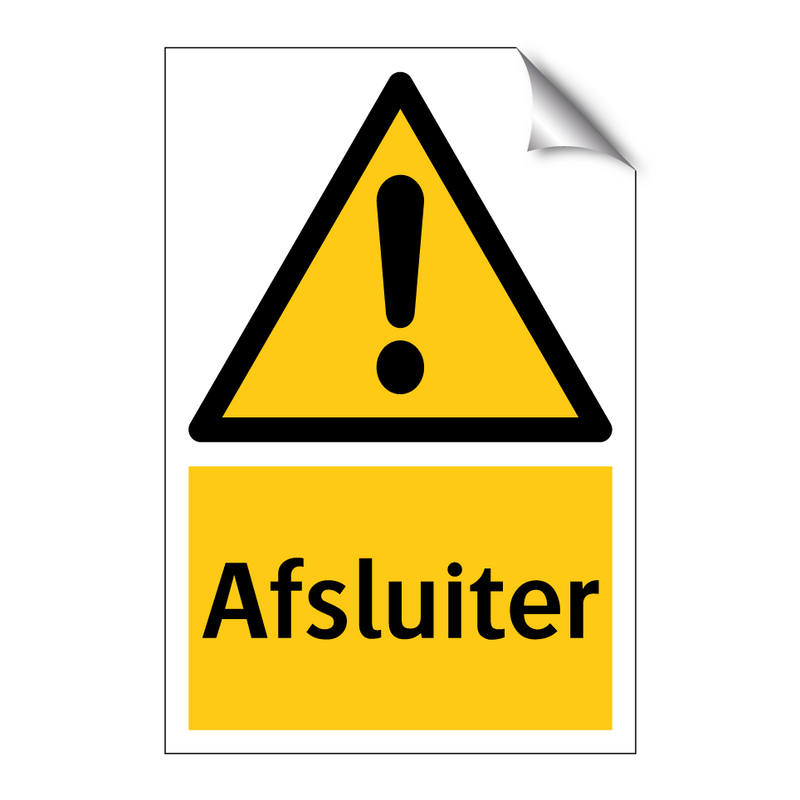 Afsluiter & Afsluiter & Afsluiter & Afsluiter