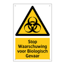 Stop Waarschuwing voor Biologisch Gevaar & Stop Waarschuwing voor Biologisch Gevaar
