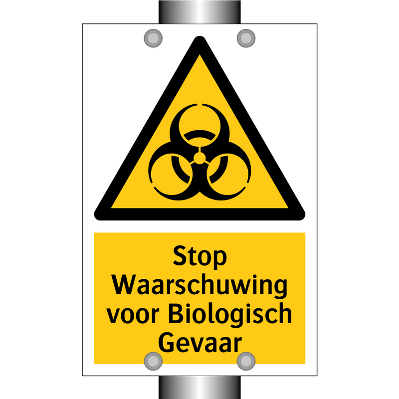 Stop Waarschuwing voor Biologisch Gevaar & Stop Waarschuwing voor Biologisch Gevaar