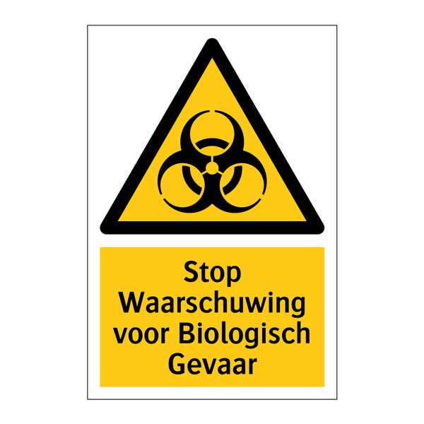 Stop Waarschuwing voor Biologisch Gevaar & Stop Waarschuwing voor Biologisch Gevaar