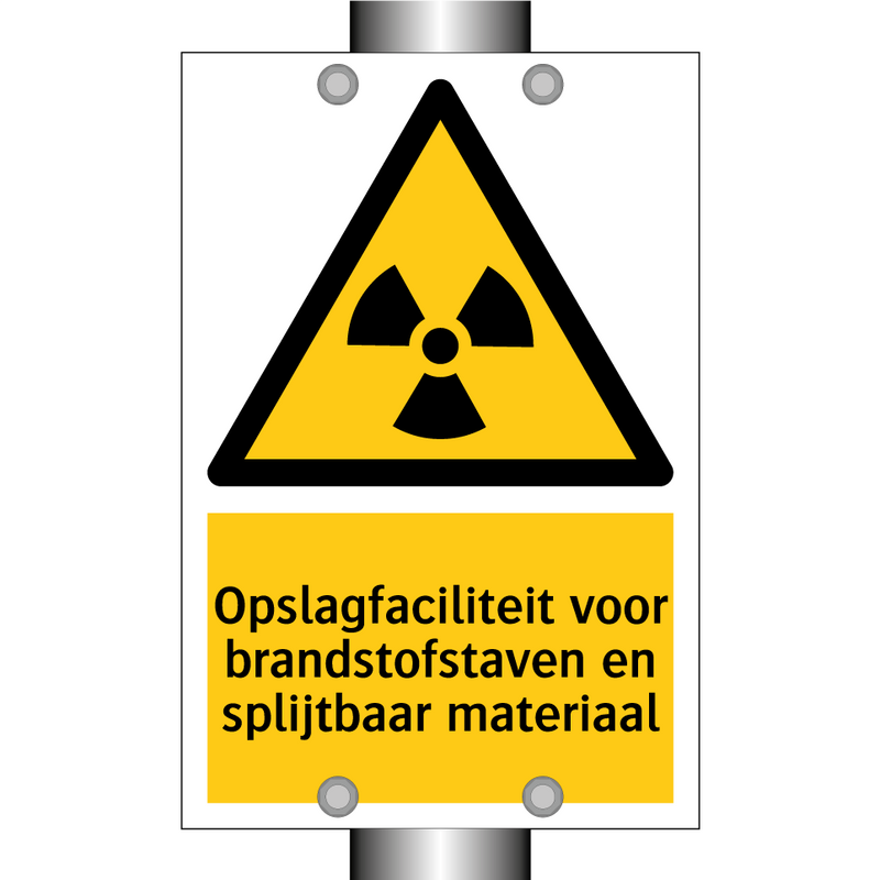 Opslagfaciliteit voor brandstofstaven en splijtbaar materiaal