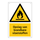 Opslag van brandbare vloeistoffen & Opslag van brandbare vloeistoffen