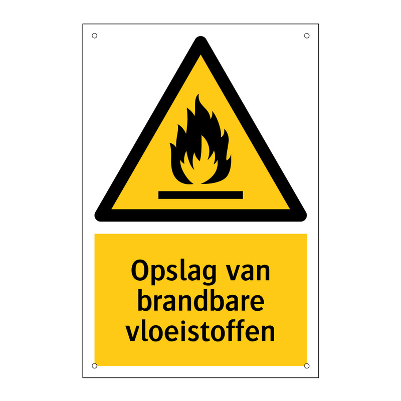 Opslag van brandbare vloeistoffen & Opslag van brandbare vloeistoffen