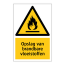Opslag van brandbare vloeistoffen & Opslag van brandbare vloeistoffen