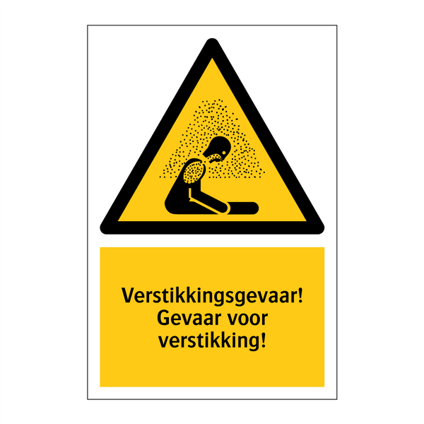 Verstikkingsgevaar! Gevaar voor verstikking! & Verstikkingsgevaar! Gevaar voor verstikking!