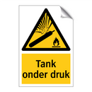 Tank onder druk & Tank onder druk & Tank onder druk & Tank onder druk