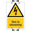 Test in uitvoering & Test in uitvoering & Test in uitvoering & Test in uitvoering
