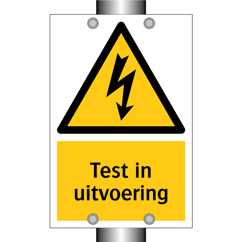 Test in uitvoering & Test in uitvoering & Test in uitvoering & Test in uitvoering