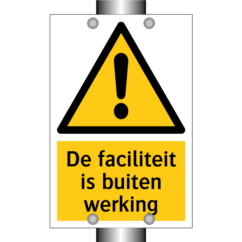 De faciliteit is buiten werking & De faciliteit is buiten werking & De faciliteit is buiten werking