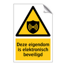 Deze eigendom is elektronisch beveiligd & Deze eigendom is elektronisch beveiligd
