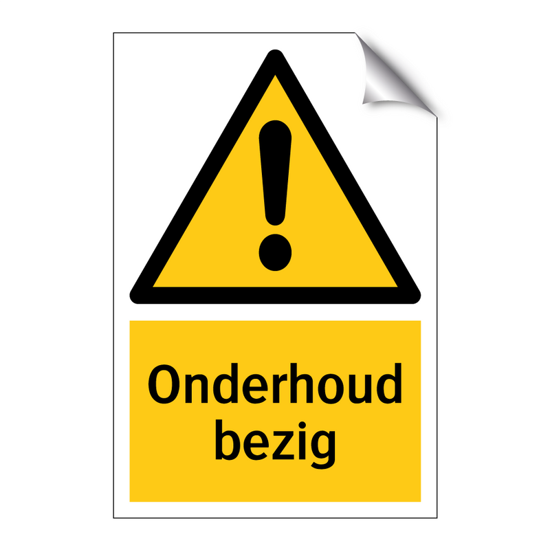 Onderhoud bezig & Onderhoud bezig & Onderhoud bezig & Onderhoud bezig