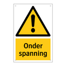 Onder spanning & Onder spanning & Onder spanning & Onder spanning & Onder spanning & Onder spanning