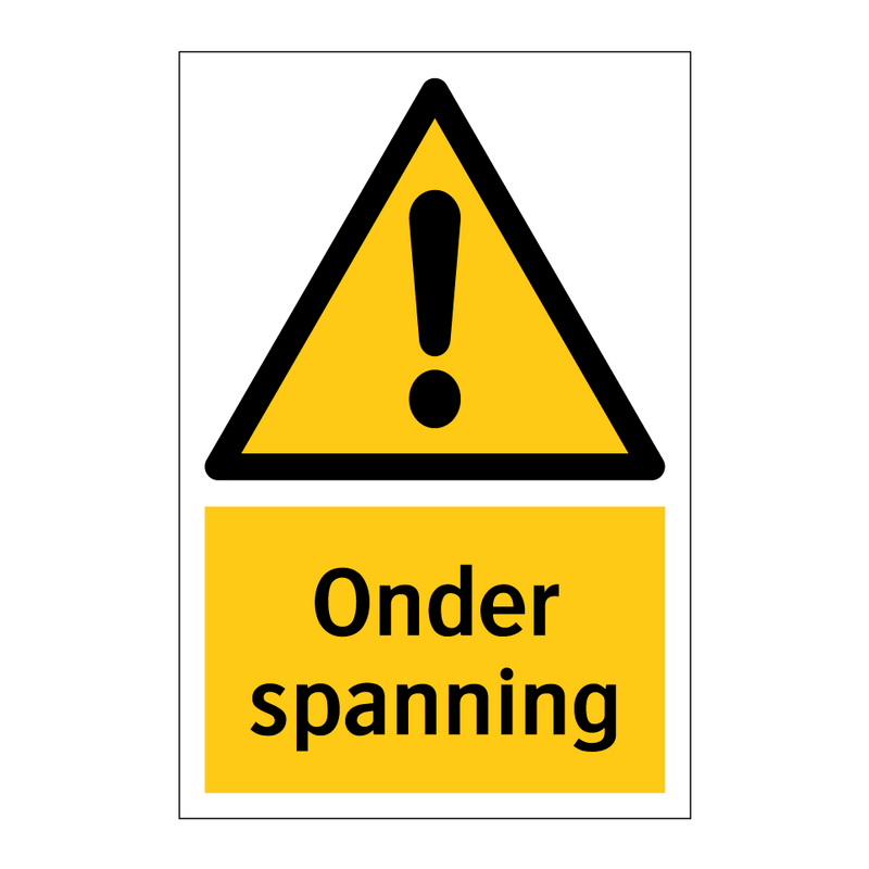 Onder spanning & Onder spanning & Onder spanning & Onder spanning & Onder spanning & Onder spanning