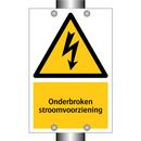 Onderbroken stroomvoorziening & Onderbroken stroomvoorziening & Onderbroken stroomvoorziening