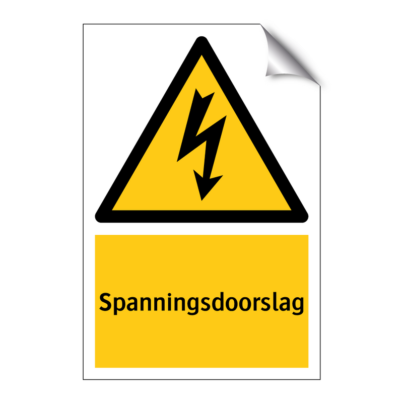 Spanningsdoorslag & Spanningsdoorslag & Spanningsdoorslag & Spanningsdoorslag