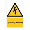 Spanningsdoorslag & Spanningsdoorslag & Spanningsdoorslag & Spanningsdoorslag & Spanningsdoorslag