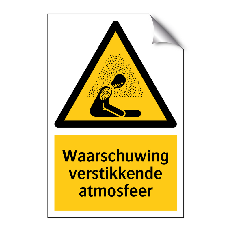 Waarschuwing verstikkende atmosfeer & Waarschuwing verstikkende atmosfeer