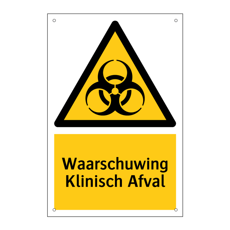 Waarschuwing Klinisch Afval & Waarschuwing Klinisch Afval & Waarschuwing Klinisch Afval