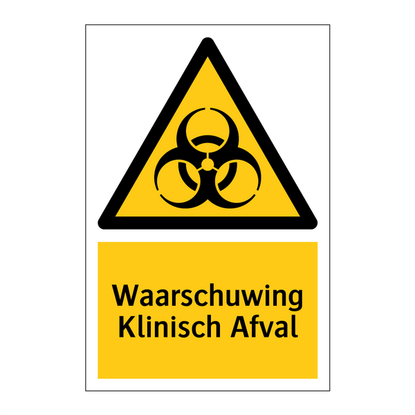 Waarschuwing Klinisch Afval & Waarschuwing Klinisch Afval & Waarschuwing Klinisch Afval