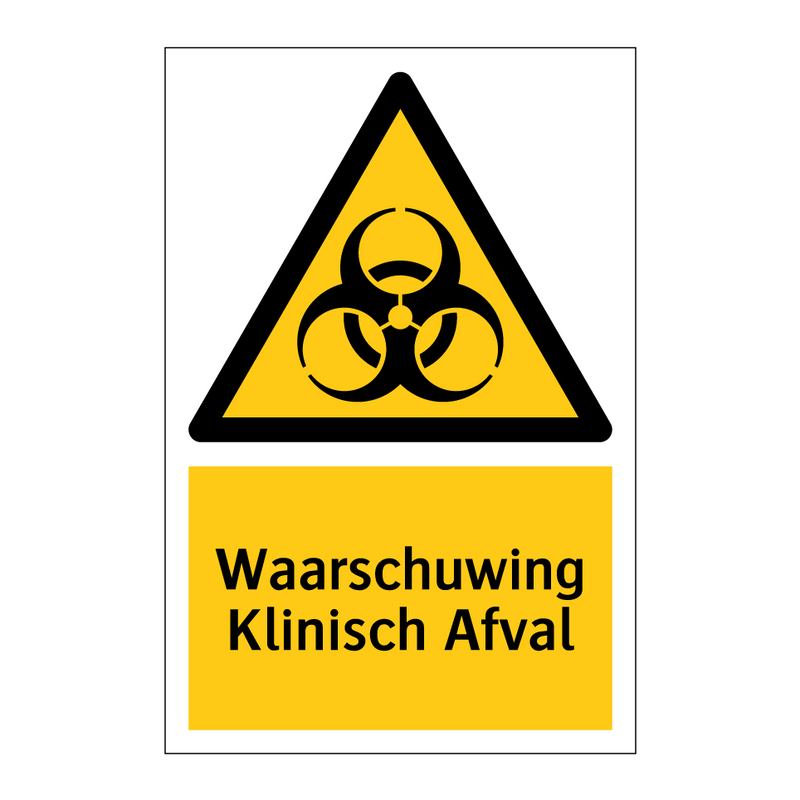 Waarschuwing Klinisch Afval & Waarschuwing Klinisch Afval & Waarschuwing Klinisch Afval
