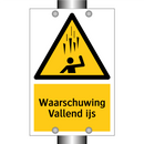 Waarschuwing Vallend ijs & Waarschuwing Vallend ijs & Waarschuwing Vallend ijs
