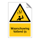 Waarschuwing Vallend ijs & Waarschuwing Vallend ijs & Waarschuwing Vallend ijs