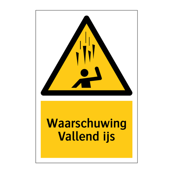 Waarschuwing Vallend ijs & Waarschuwing Vallend ijs & Waarschuwing Vallend ijs