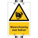 Waarschuwing voor bokser & Waarschuwing voor bokser & Waarschuwing voor bokser