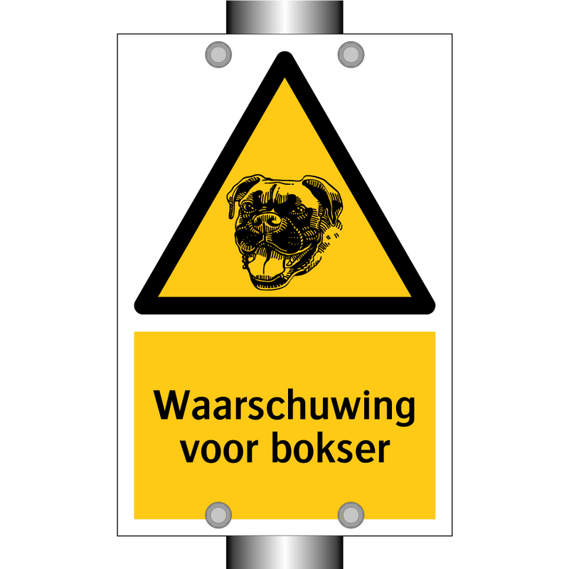 Waarschuwing voor bokser & Waarschuwing voor bokser & Waarschuwing voor bokser