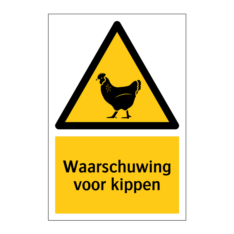 Waarschuwing voor kippen & Waarschuwing voor kippen & Waarschuwing voor kippen